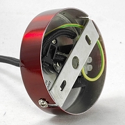 Подвесной светильник Lussole Collina GRLSQ-0716-01 цвет плафона/подвески Красный, цвет арматуры Красный-8