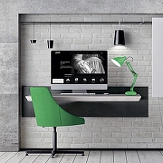 Настольная лампа офисная Gauss GT003 GT0033 цвет плафона/подвески Зеленый, цвет арматуры Зеленый-4