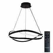 Подвесной светильник Natali Kovaltseva FINAM HIGH-TECH LED LAMPS 82056 цвет плафона/подвески Белый, цвет арматуры Черный-1