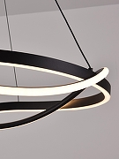 Подвесной светильник Natali Kovaltseva FINAM HIGH-TECH LED LAMPS 82056 цвет плафона/подвески Белый, цвет арматуры Черный-8