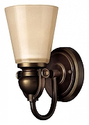 Бра Hinkley Mayflower HK-MAYFLOWER1 цвет плафона/подвески Бежевый, цвет арматуры Бронза