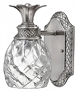 Светильник на штанге Hinkley Plant HK-PLANT-BATH-PL цвет плафона/подвески Прозрачный, цвет арматуры Никель