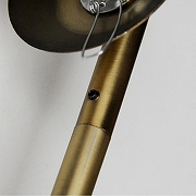 Подвесной светильник Imperiumloft HOOP HOOP L цвет плафона/подвески Белый, цвет арматуры Латунь-3