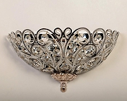 Накладной светильник Abrasax 11002 HSB11002/2 цвет плафона/подвески Прозрачный, Хром, цвет арматуры Хром-1