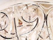 Накладной светильник Abrasax 12103 HSX12103/3 цвет плафона/подвески Разноцветный, цвет арматуры Хром-3