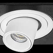 Встраиваемый светильник Lightstar Intero TUBO i517162 цвет плафона/подвески Белый, цвет арматуры Черный-2