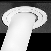 Встраиваемый светильник Lightstar Intero TUBO i517262 цвет плафона/подвески Белый, цвет арматуры Черный-2