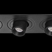 Встраиваемый светильник Lightstar Intero TUBO i537172 цвет плафона/подвески Черный, цвет арматуры Черный-2