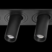 Встраиваемый светильник Lightstar Intero TUBO i537272 цвет плафона/подвески Черный, цвет арматуры Черный-2