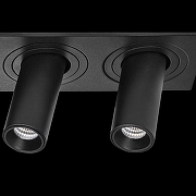 Встраиваемый светильник Lightstar Intero TUBO i537274 цвет плафона/подвески Черный, цвет арматуры Черный-2