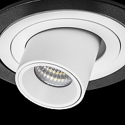 Встраиваемый светильник Lightstar Intero TUBO i617162 цвет плафона/подвески Белый, цвет арматуры Черный-2