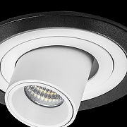 Встраиваемый светильник Lightstar Intero TUBO i617164 цвет плафона/подвески Белый, цвет арматуры Черный-2