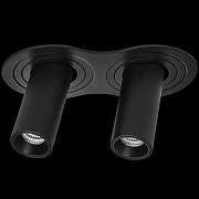 Встраиваемый светильник Lightstar Intero TUBO i627272 цвет плафона/подвески Черный, цвет арматуры Черный-1