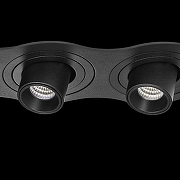 Встраиваемый светильник Lightstar Intero TUBO i637172 цвет плафона/подвески Черный, цвет арматуры Черный-2