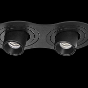 Встраиваемый светильник Lightstar Intero TUBO i637174 цвет плафона/подвески Черный, цвет арматуры Черный-2