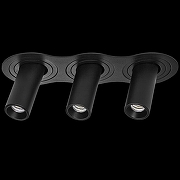 Встраиваемый светильник Lightstar Intero TUBO i637272 цвет плафона/подвески Черный, цвет арматуры Черный-1