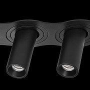 Встраиваемый светильник Lightstar Intero TUBO i637272 цвет плафона/подвески Черный, цвет арматуры Черный-2