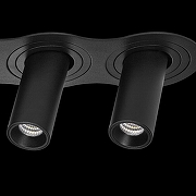 Встраиваемый светильник Lightstar Intero TUBO i637274 цвет плафона/подвески Черный, цвет арматуры Черный-2