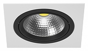 Встраиваемый светильник Lightstar Intero 111 i81607 цвет Белый, Черный