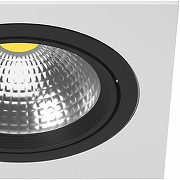 Встраиваемый светильник Lightstar Intero 111 i81607 цвет Белый, Черный-1