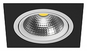 Встраиваемый светильник Lightstar Intero 111 i81706 цвет Белый, Черный