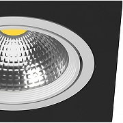 Встраиваемый светильник Lightstar Intero 111 i81706 цвет Белый, Черный-1