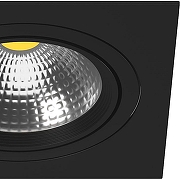 Встраиваемый светильник Lightstar Intero 111 i8270707 цвет Черный-1