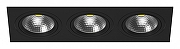 Встраиваемый светильник Lightstar Intero 111 i837070707 цвет Черный
