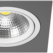 Встраиваемый светильник Lightstar Intero 111 i839060606 цвет белый, серый-1