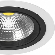 Встраиваемый светильник Lightstar Intero 111 i91607 цвет Белый, Черный-1