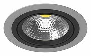 Встраиваемый светильник Lightstar Intero 111 i91907 цвет Серый, Черный