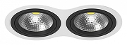 Встраиваемый светильник Lightstar Intero 111 i9260707 цвет Белый, Черный