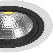 Встраиваемый светильник Lightstar Intero 111 i9260707 цвет Белый, Черный-1