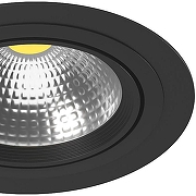 Встраиваемый светильник Lightstar Intero 111 i9270707 цвет Черный-1