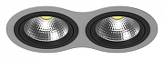 Встраиваемый светильник Lightstar Intero 111 i9290707 цвет серый, черный