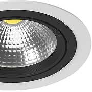 Встраиваемый светильник Lightstar Intero 111 i936070607 цвет Белый, Черный-1