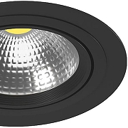 Встраиваемый светильник Lightstar Intero 111 i937070707 цвет Черный-1