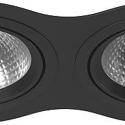 Встраиваемый светильник Lightstar Intero 111 i937070707 цвет Черный-3