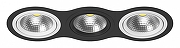 Встраиваемый светильник Lightstar Intero 111 i937600706 цвет Белый, Черный