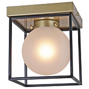 Накладной светильник ILLUMICO IL0050 IL0050-1C-79 цвет плафона/подвески Белый, Черный, цвет арматуры Золото