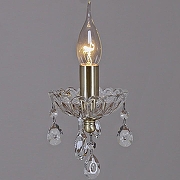 Бра ILLUMICO CASTOR IL0265-2WSQ-24 AB CASTOR цвет плафона/подвески Прозрачный, цвет арматуры Бронза-3