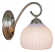 Бра ILLUMICO CAPELLA IL0695-1WSQ-24 AB CAPELLA цвет плафона/подвески Белый, цвет арматуры Бронза