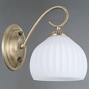 Бра ILLUMICO CAPELLA IL0695-1WSQ-24 AB CAPELLA цвет плафона/подвески Белый, цвет арматуры Бронза-1