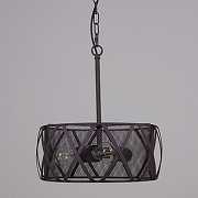 Подвесной светильник ILLUMICO IL1023-3PC-05 COFFE цвет плафона/подвески Коричневый, цвет арматуры Коричневый-1