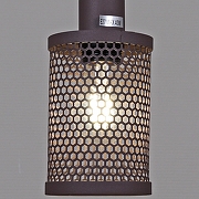 Подвесной светильник ILLUMICO IL1031-1P-05 COFFE цвет плафона/подвески Коричневый, цвет арматуры Коричневый-2