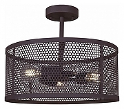 Светильник на штанге ILLUMICO IL1031-3C-05 COFFE цвет плафона/подвески Коричневый, цвет арматуры Коричневый