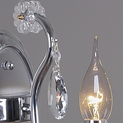 Бра ILLUMICO IL2326-2WOR-39 CR цвет плафона/подвески Прозрачный, цвет арматуры Хром-3