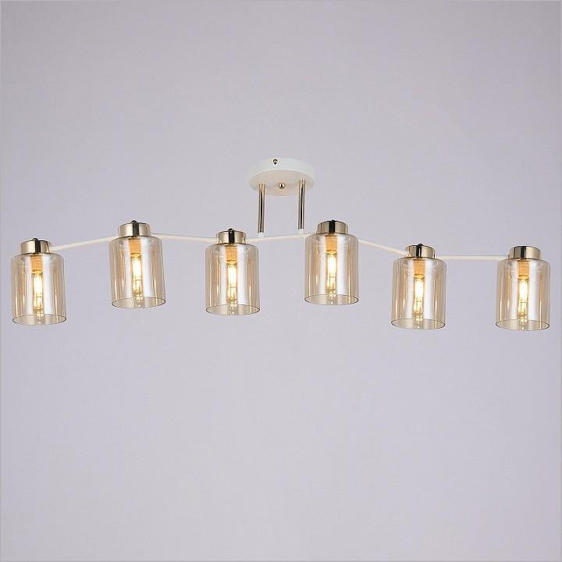 Светильник на штанге ILLUMICO IL6111-6COU-79 WH GD Qui 