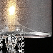 Настольная лампа ILLUMICO IL6219-1T-27 CR цвет плафона/подвески Серебро, цвет арматуры Хром-2