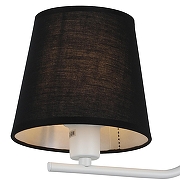 Светильник на штанге ILLUMICO Beti IL8134-2COU-79 WH Beti цвет плафона/подвески Белый, Черный, цвет арматуры Белый-1